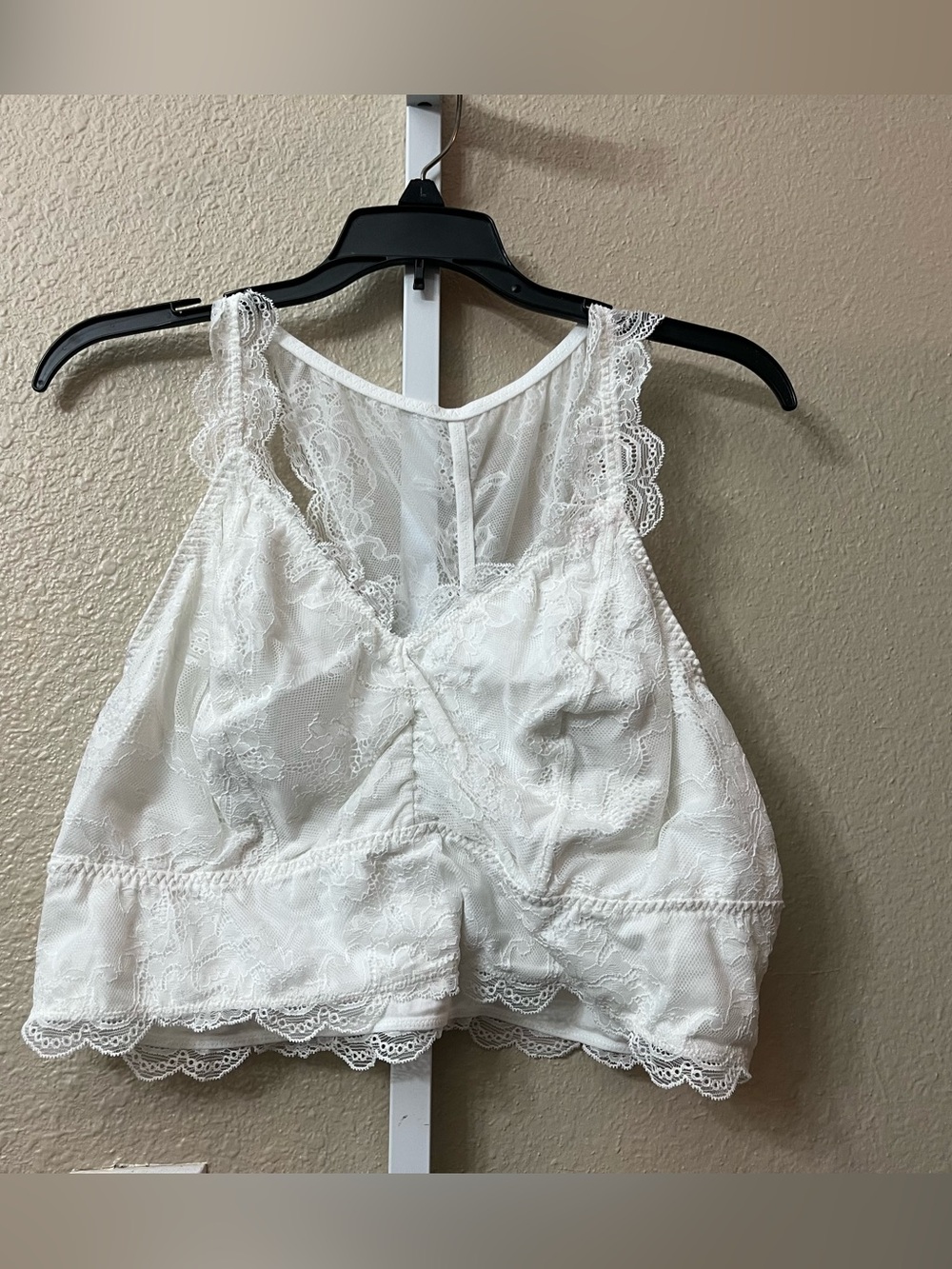 Catherines White Lace Bralette Tank